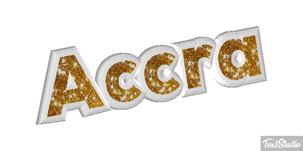 Accra Efecto de texto