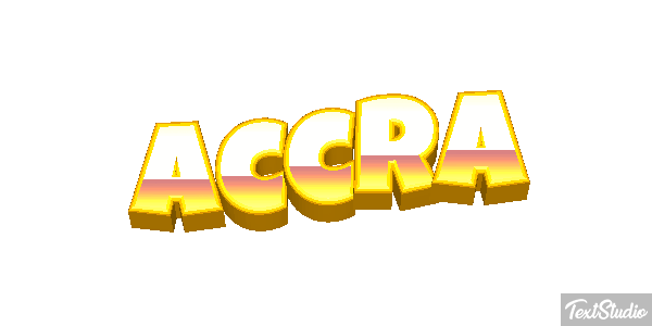 Accra Efecto de texto