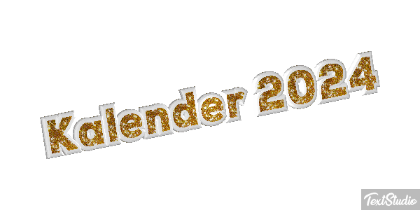 Kalender 2024 Efeito do texto