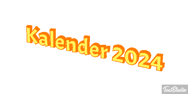 Kalender 2024 Efeito do texto