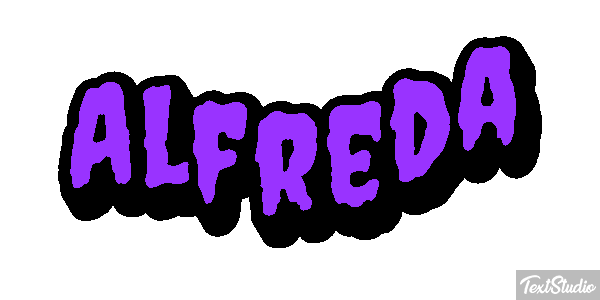 Alfreda Text effect