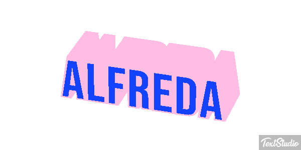 Alfreda Text effect