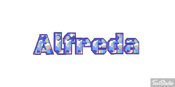 Alfreda Text effect