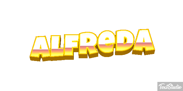 Alfreda Text effect