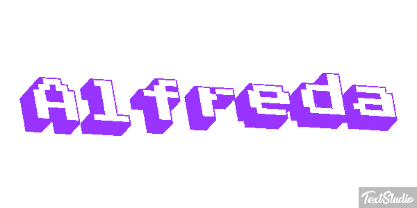 Alfreda Text effect