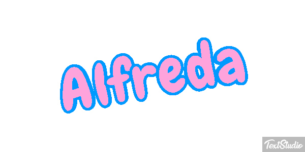 Alfreda Text effect