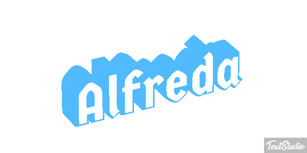 Alfreda Text effect