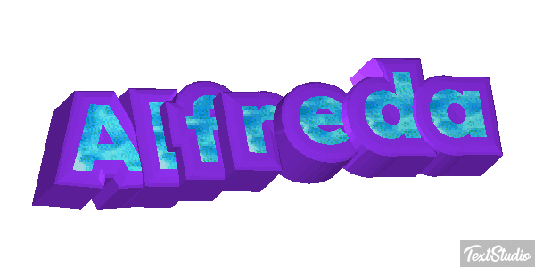 Alfreda Text effect