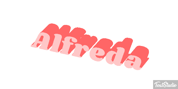 Alfreda Text effect
