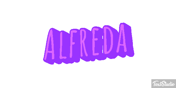 Alfreda Text effect