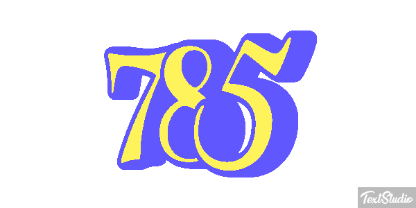 785 Metin efekti