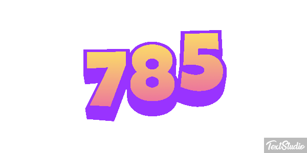 785 Metin efekti