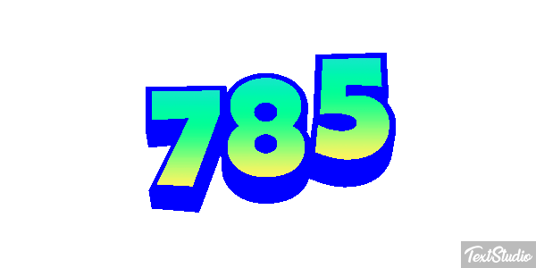 785 Metin efekti