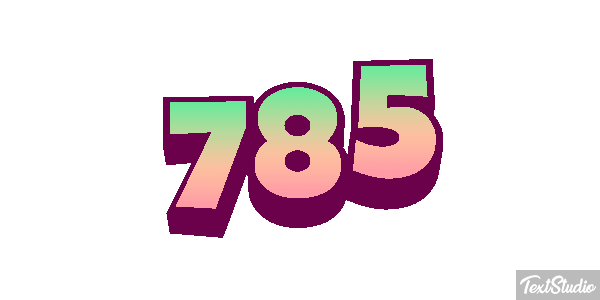 785 Metin efekti