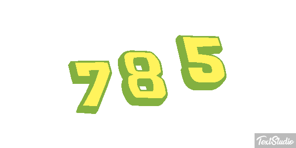 785 Metin efekti