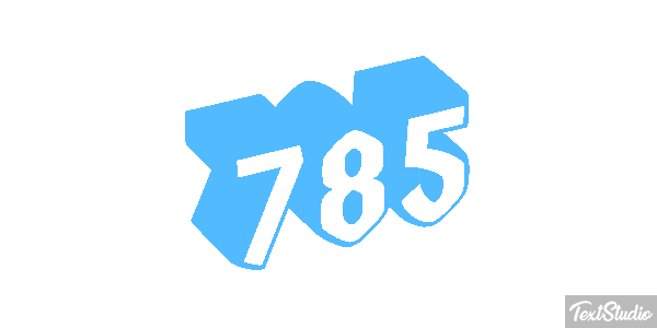 785 Metin efekti