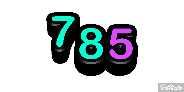 785 Metin efekti