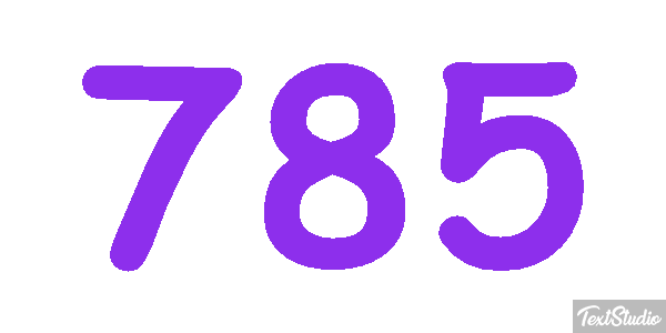 785 Metin efekti