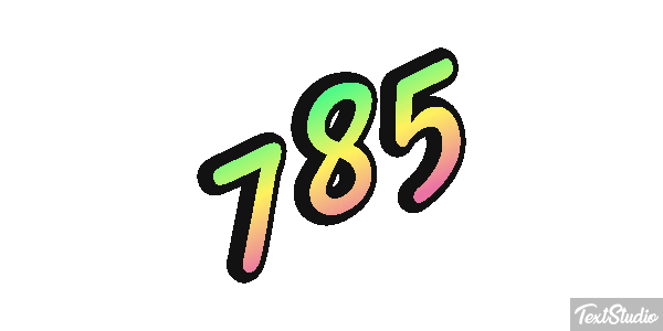 785 Metin efekti