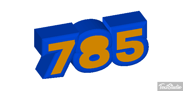 785 Metin efekti