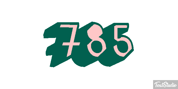 785 Metin efekti
