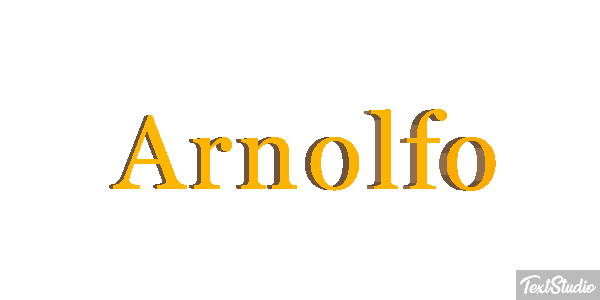 Arnolfo Texteffekt