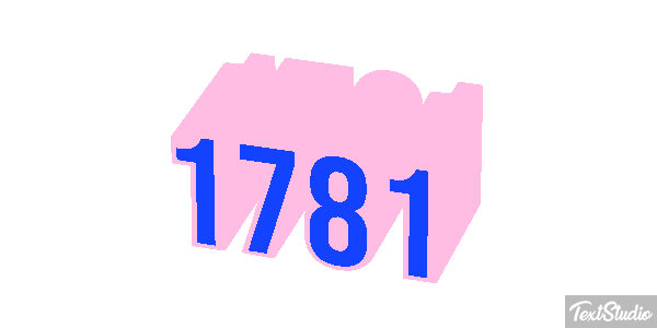 1781 Effet de texte