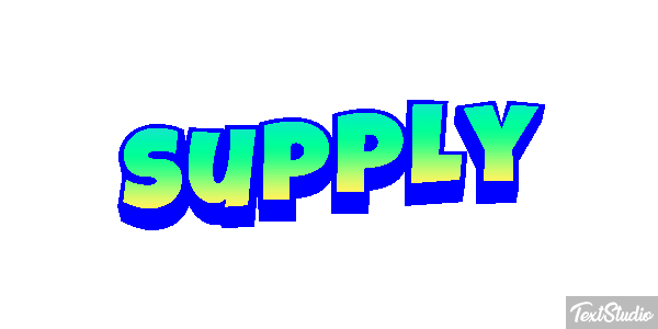 Supply Текстовый эффект