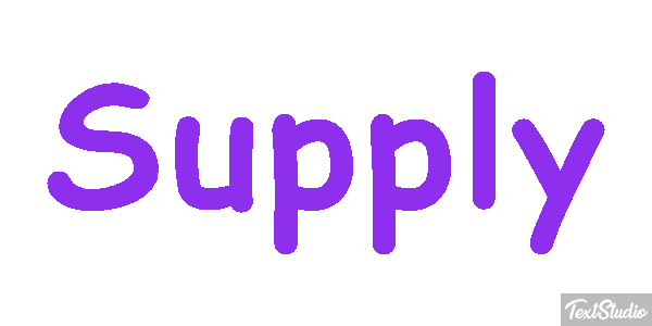 Supply Текстовый эффект