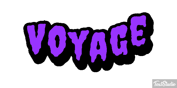 Voyage Effet de texte