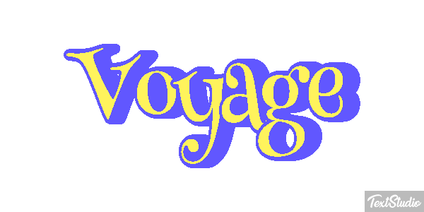 Voyage Effet de texte