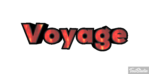 Voyage Effet de texte