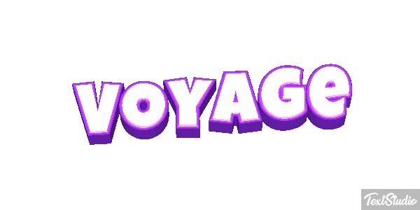 Voyage Effet de texte