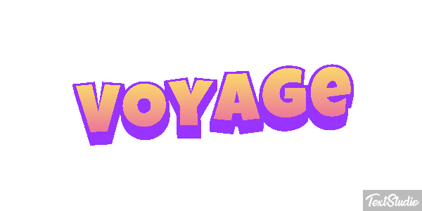 Voyage Effet de texte