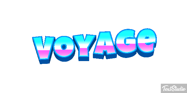 Voyage Effet de texte