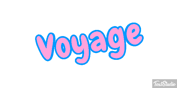 Voyage Effet de texte