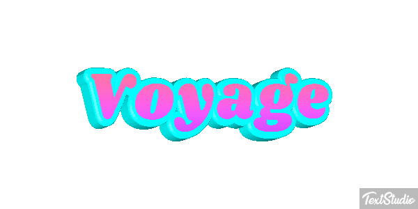 Voyage Effet de texte