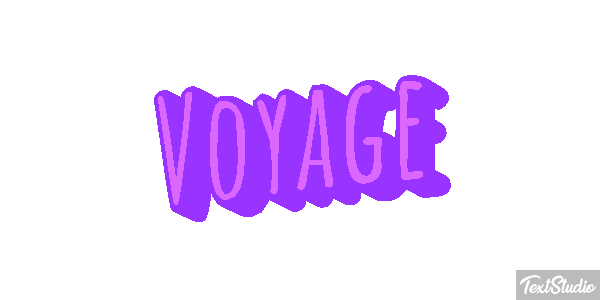 Voyage Effet de texte