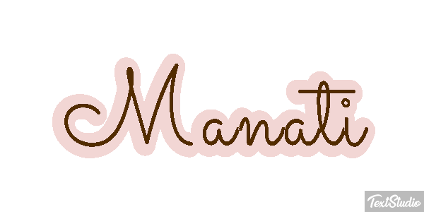 Manatí Effetto testo