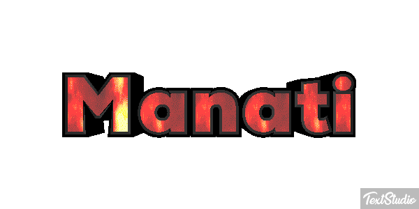 Manatí Effetto testo