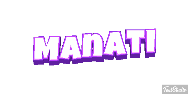 Manatí Effetto testo