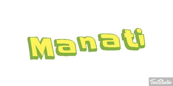 Manatí Effetto testo