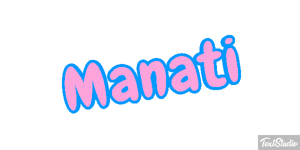 Manatí Effetto testo