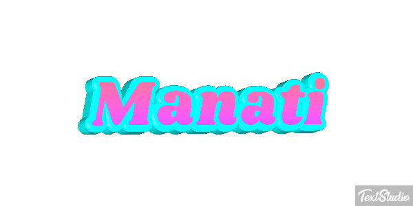 Manatí Effetto testo