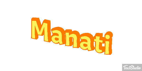 Manatí Effetto testo