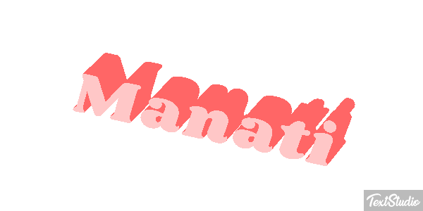 Manatí Effetto testo