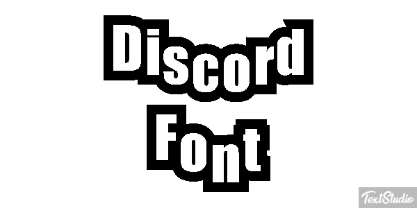 Discord Font Текстовый эффект
