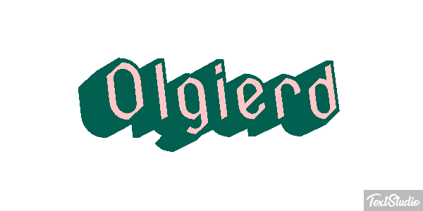 Olgierd Efekt tekstowy