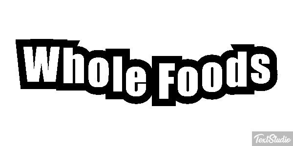 Whole Foods Metin efekti