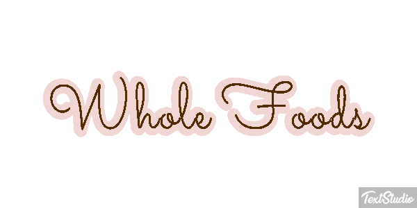 Whole Foods Metin efekti